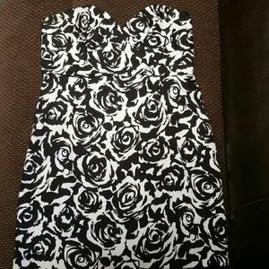 FOREVER 21 SWEETHEART NECKLINE DRESS SZ L